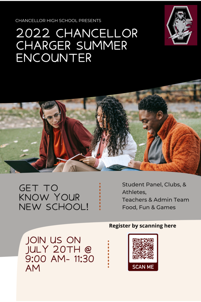 2022 Chancellor Charger Summer Encounter Chancellor High School