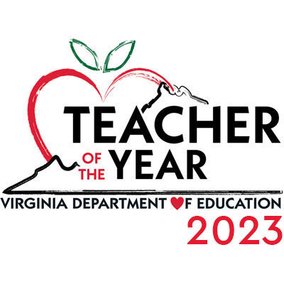 VDOE Teacher of the Year 2023 Logo