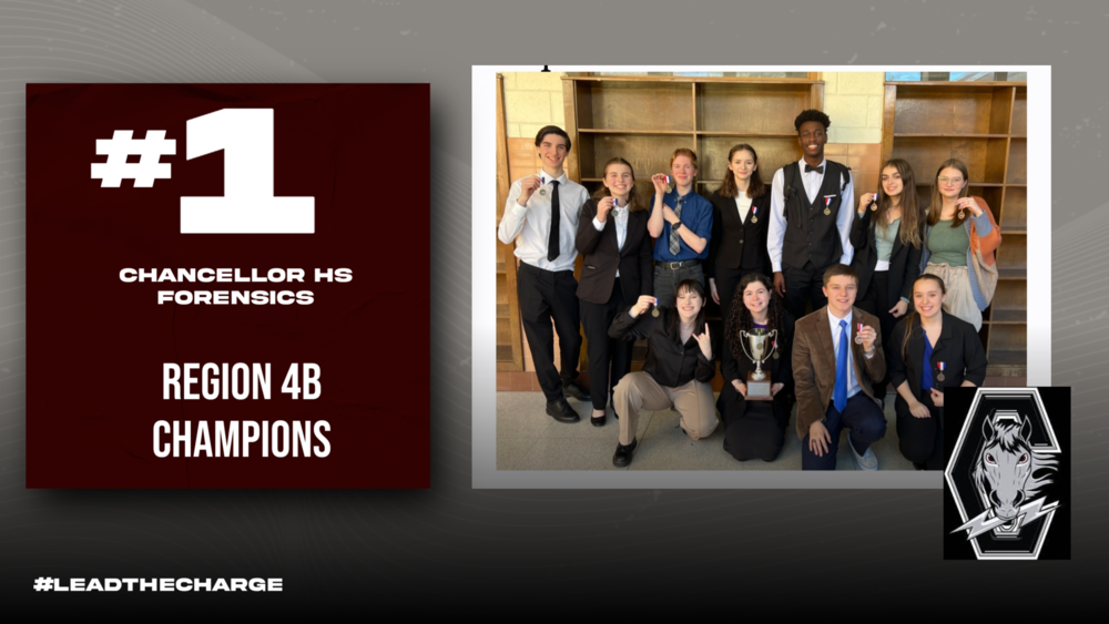Chancellor wins 4B Forensics: 11 students move on to Super-Regionals ...
