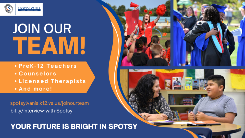 Job Fair Coming Up on March 4th Spotsylvania High School