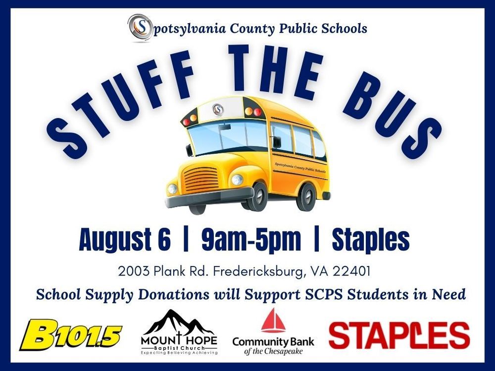 Stuff the Bus Event - August 6, 2022