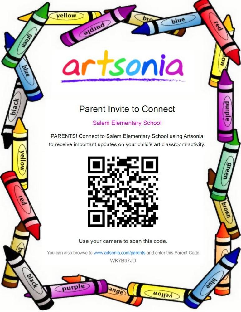 Artsonia Fundraiser Salem Elementary