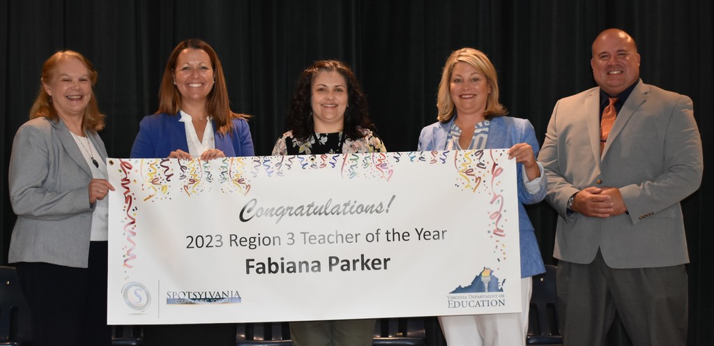 Fabiana Parker selected as Region III Teacher of the Year